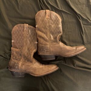 Twisted X Men's 13D Brown Leather Almond Toe Bomber Western Cowboy Boot MWT0012